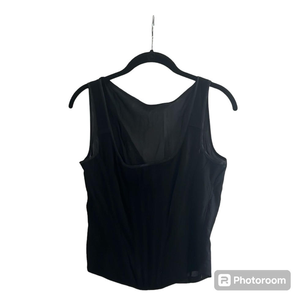 Philosophy di Alberta Ferretti black corset top